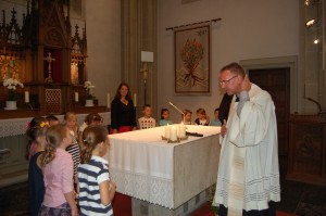 Einschulung 5.9.2013, Gottesdienst