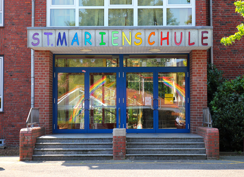 Haupteingang der Marienschule